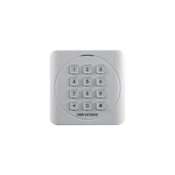 [DS-K1801EK] Lector de Tarjetas PROX EM y Contraseñas / Exterior IP65 / Wiegand / Compatible con Cualquier Panel / PEQUEÑO y ESTETICO | DS-K1801EK