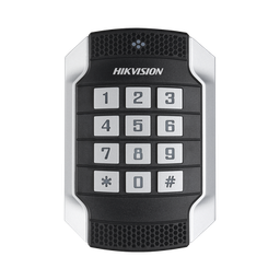 [DS-K1104MK] Lector de Tarjetas MIFARE y Contraseñas / Wiegand W26 - W34 y RS-485 / IP65 / IK10 / Estetico y Facil de Utilizar / Indicador LED | DS-K1104MK