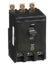 SSMELE INTERRUPTOR TERM. SIN GABINETE 3P 100A 240V  MODELO:  QOB3100