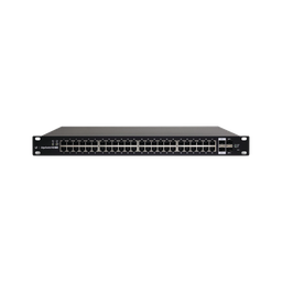 [ES-48-500W] Switch EdgeMAX Administrable de 48 Puertos Gigabit con PoE+/PoE Pasivo 24V + 2 Puertos SFP + 2 Puertos SFP+, 500 W | ES-48-500W