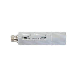 [RBGROOVE52HPN] (Groove 52)  Cliente y PtP en 2.4 y 5GHz 802.11 a/b/g/n Conectorizado, Hasta 500mW | RBGROOVE52HPN