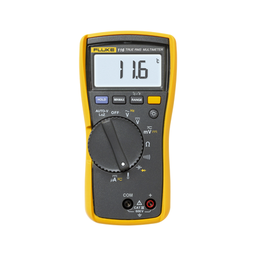 [FLUKE-116] Multímetro Digital para Electricista, con Termómetro Integrado para Aplicaciones HVAC, Uso con Voltaje Máximo de 600 V, Pantalla LED Retroiluminada | FLUKE-116