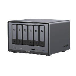 [25898B] NAS UGREEN NASync DXP6800 Pro / Intel Core i5-1215U 10 Núcleos / 6 Bahías SATA + 2 M.2 NVMe / 2 Puertos Thunderbolt 4 / 2 Puertos 10GbE / 8K HDMI / PCIe 4.0 x4 / DDR5 Hasta 64GB / Compatibilidad Multiplataforma | 25898B