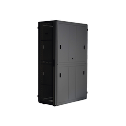 [XGL64222B] Gabinete FlexFusion™ XGL (Light) para Centros de Datos, 42 UR, 600 mm de Ancho, 1200 mm de Profundidad, Fabricado en Acero, Color Negro | XGL64222B