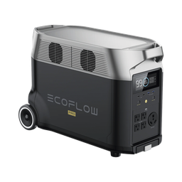 [EFD-500] Estación de Energía Portátil DELTA PRO 3600Wh Litio LFP / 5 AC 3600W (7200W Pico) / 2 USB-C 200W / Capacidad para Aumentar Respaldo / Cargador de Coche 10A a 12.6V / Conectividad WiFi y Bluetooth (App) / Carga Solar 1600W Max. | EFD-500