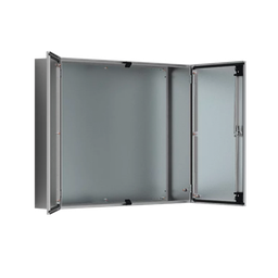 [ADR1201240] Gabinete de Doble Puerta, 1200 x 1200 x 400 mm, de Acero Inoxidable, Cepillado. Protección NEMA 12, IP55, IK10 | ADR1201240