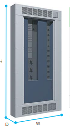 SSMELE  TABLERO INTERIOR ILINE INT 100 A 8 CTOS T1 MODELO: HD100M81B