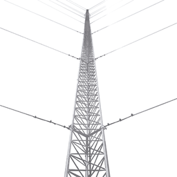 [KTZ-30G-006] Kit de Torre Arriostrada de Piso de 6 m Altura con Tramo STZ30G Galvanizada en Caliente. (No incluye retenida). | KTZ-30G-006