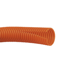 [CLT100F-C3] Tubo Corrugado Abierto para Protección de Cables, 1in (25.4 mm) de Diámetro, 30.5 m de Largo, Color Naranja | CLT100F-C3