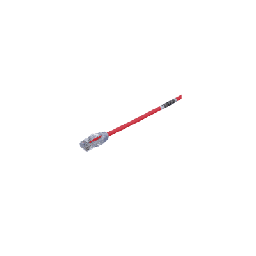 [UTP28X15RD] Cable de Parcheo UTP Cat6A, CM/LSZH, Diámetro Reducido (28AWG), Color Rojo, 4.57 Metros (15 Pies) | UTP28X15RD