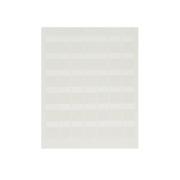 [S075X075YAJ] Hojas con 2500 Etiquetas Auto-Laminadas para Impresora Láser/Inyección de Tinta, para Cables de 2 a 4.1 mm de Diámetro (18 - 14 AWG) | S075X075YAJ
