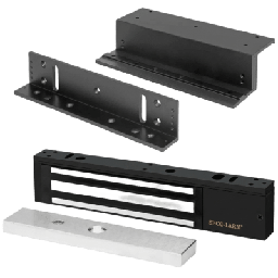 [E941SB600PQ/KITZ] Kit Para Control de Acceso Incluye Chapa Magnética de 600 Lbs / Montaje En Z y L /  Uso Interior / Certificación UL / Color Negro / Diseño Elegante | E941SB600PQ/KITZ