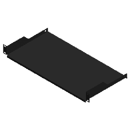 [SCH231U] Charola para Rack de 19" de 2 postes, 23 cm de Profundidad, 1 Unidad de rack | SCH231U