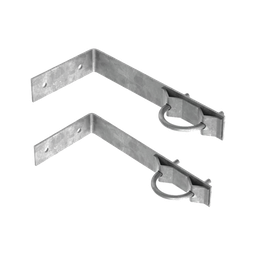 [SMR-PH] Juego de 2 Herrajes de Pared para Sujeción de Mástil (1-1/4" a 2") | SMR-PH