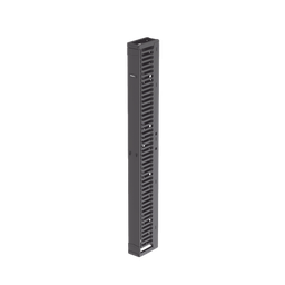[PR2VFD06] Organizador Vertical PatchRunner™, Sencillo (Solo Frontal), Para Rack Abierto de 45 Unidades, 6 in de Ancho, Color Negro | PR2VFD06