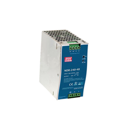 [NDR24048] Fuente de Poder Industrial de 240W, salida 48Vcc, 5A, para montaje Riel Din | NDR24048
