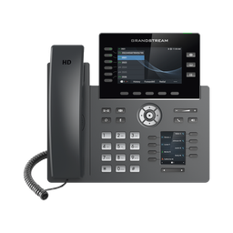 [GRP-2616] Teléfono IP Wi-Fi, Grado Operador, 6 líneas SIP con 6 cuentas, pantalla a color 4.3", puertos Gigabit, Bluetooth, PoE, codec Opus, IPV4/IPV6 con gestión en la nube GDMS | GRP-2616