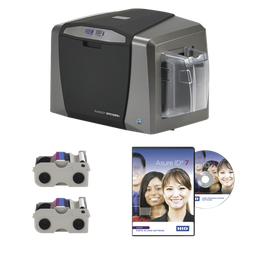 [50610] Kit de Impresora de tarjetas PVC DTC1250e/ Una Cara / Incluye: 2 Ribbons Color y Software/ 3 Años Garantia | 50610
