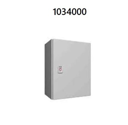 SSMELE GABINETE METALICO 400X300X210 (AlxAnxFo) C/PLATINA AX MOD: 1034000