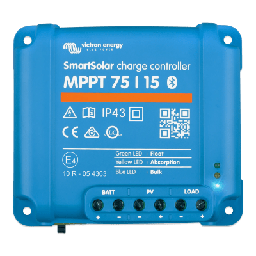 [SSMPPT75/15] SmartSolar MPPT 75/15 / Controlador de Carga Solar MPPT 15A / 12/24 Vcc en baterías / IP43 | SSMPPT75/15