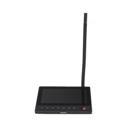 [DS-QAZ1MP7G1] Micrófono IP | 12 VCD |  Pantalla Touch 7" | Transmisión en Tiempo Real | Integración con HikCentral Professional | DS-QAZ1MP7G1