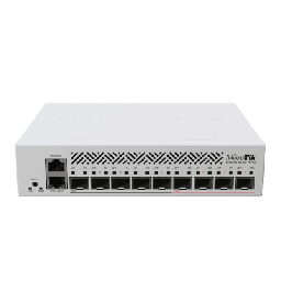 [CRS310-1G-5S-4S+IN] Cloud Router Switch con 1 puerto GbE/ 5 Puertos SFP/ 4 puertos SFP+ Ideal para Enlaces de Alto Rendimiento | CRS310-1G-5S-4S+IN