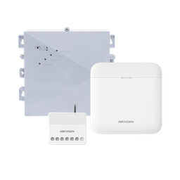 [DS-PWA48-SYSNG] (AX PRO + YONUSA) KIT de Alarma AX PRO / Incluye: 1 Hub con bateria de respaldo / 1 Energizador 2500Mts Lineales / 1 Relevador  0 a 36 Vcc (Max. 5 A) con Entrada de Alarma 27/7 | DS-PWA48-SYSNG
