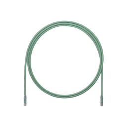 [UTP6AX5GR] Cable de Parcheo UTP, Cat6A, 24 AWG, CM, Color Verde, 1.52 Metros (5 Pies) | UTP6AX5GR