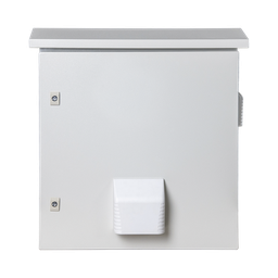 [PST-5060-19RAV] Gabinete Ventilado de Acero IP55 Uso en Exterior (593 x 609 x 399 mm) con Placa Trasera Interior Metálica y Compuerta Inferior Atornillable. Incluye Ventilador, Ventilas, filtros, Montaje Rack 19", Terminal de Tierra Física, Chapas y Ll | PST-5060-19RAV