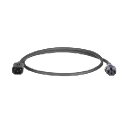 [PLD06BL] Cable de Alimentación Eléctrica Con Bloqueo Doble de Seguridad, de IEC C14 a IEC C13, 6 ft. de Largo, Color Negro, Paquete de 10 Piezas | PLD06BL