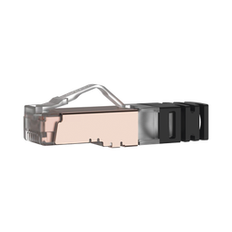[SPS6X88-C] Plug RJ45 Cat6A Blindado, Para Cable Calibre 23-24 AWG, Chapado en Oro de 50 Micras, Paquete de 100 Piezas | SPS6X88-C