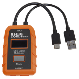 [ET-920] Multímetro digital USB para USB-A y USB-C. | ET-920