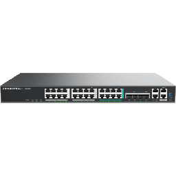 [GCC6021] Router Todo-en-Uno GCC6021 con PBX de 50 Extensiones + Firewall + VPN + Switch de 16 Puertos GbE + 4x SFP+ 10 GbE y 8x 2.5 GbE / Gestión en la Nube con GDMS | GCC6021