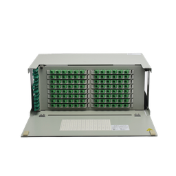 [ODU19RP-CSS96-B] Distribuidor de Fibra Óptica para 96 Empalmes, con 96 Acopladores SC/APC y 96 Pigtails, 19, 4 UR | ODU19RP-CSS96-B