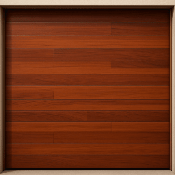 [APDOOR-149GF] Puerta de Garage de Alta Calidad / Estilo Americano / Acabado Laminado PREMIUM / Color Madera Clara / 14x9 Pies. | APDOOR-149GF