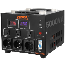 [SV-5000VA] Transformador convertidor de voltaje de 5000 W 110/220 Vca | SV-5000VA
