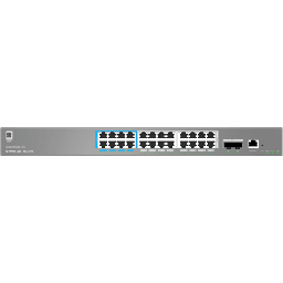 [GWN7803PH-PRO] Switch de Red Empresarial L2++ / Serie GWN7800 Pro / 24 Puertos Gigabit PoE 400W / 2 SFP+ / Gestión Cloud GDMS / VLAN 4K / QoS Avanzado / Seguridad Integral | GWN7803PH-PRO