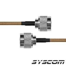 [SN142KN30] Jumper con Cable LP142 de 30 cm (11.81 pulgadas), con Conectores N Macho a N Macho. | SN142KN30