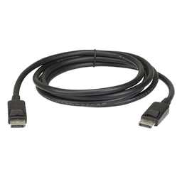 [2L7D02DP] Cable DisplayPort | Longitud 2m | Alta definición | Hasta 8K | HDR Dinámico | 32 canales de audio digital | Pestañas de seguridad con botón de liberación | 2L7D02DP