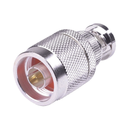 [RFN-1040-1] Adaptador en Línea, de Conector N Macho a BNC Macho, Plata/ Oro/ Teflón. | RFN-1040-1