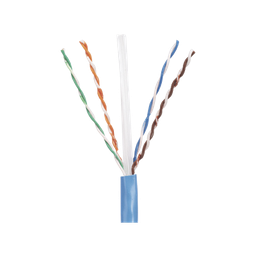 [PUC5C04BU-CE] Bobina de Cable UTP 305 Metros (1000 Pies) de Cobre, PanNet, Azul, Categoría 5e (24 AWG), PVC (CM), de 4 Pares | PUC5C04BU-CE