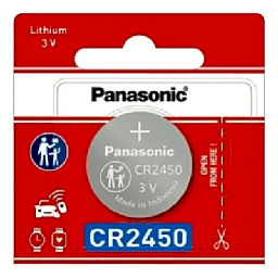 [CR2450PL] Batería de Litio tipo Moneda 3V / CR2450/ 1pza ( Batería no recargable ) | CR2450PL