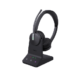 [WH64-DUAL-UC] Diadema Inalámbrica Yealink WH64 DECT y Bluetooth con Capacidad de Hasta 32 Horas de Conversación | WH64-DUAL-UC