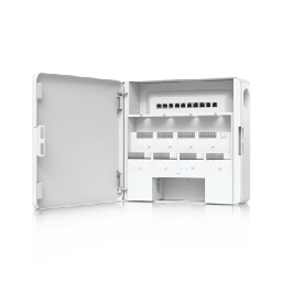 [EAH-8] Enterprise Access Hub/Concentrador de Acceso Empresarial con Control de Entrada y Salida de hasta 8 Puertas y Soporte de Respaldo de Batería | EAH-8