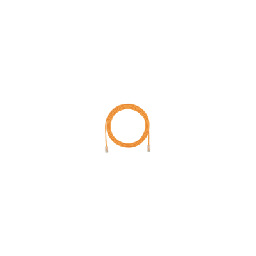 [UTP28X15OR] Cable de Parcheo UTP Cat6A, CM/LSZH, Diámetro Reducido (28AWG), Color Naranja, 4.57 Metros (15 Pies) | UTP28X15OR