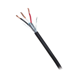 [71-12] Caja de 305 Metros (1000 Pies) de Cable Blindado de 3 x 18 AWG Blindado Negro | 71-12
