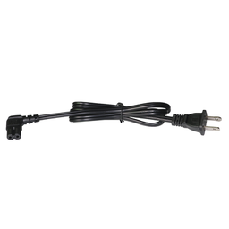 [ACCORDL-1M] Cable de Alimentación Eléctrica para 120-240 Vca / 1 Metro (3.28 Pies) / 2 Clavijas Tipo Americano / Conector en Forma Tipo L | ACCORDL-1M