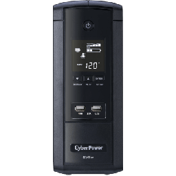 [BRG850AVRLCD] UPS Inteligente LCD / 850 VA / 510 W / Línea Interactiva con AVR / Onda Senoidal Simulada / 10 Tomas NEMA 5-15R / Protección Ethernet y Coaxial / 2 Puertos USB de Carga / Certificación ENERGY STAR | BRG850AVRLCD