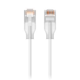 [UACC-CABLE-PATCH-EL-0.3M-W] Patchcord UniFi Etherlighting? de 30 cm (11.81 Pulgadas), hasta 10G / Soporta hasta PoE+++ / Conector RJ45 Transparente para Mejores Efectos de Luz con Switches USW PRO MAX | UACC-CABLE-PATCH-EL-0.3M-W
