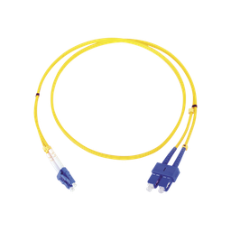 [LP-FO-6060B] Jumper de Fibra Óptica Monomodo LC/SC Duplex de 1 Metro (3.28 Pies) | LP-FO-6060B